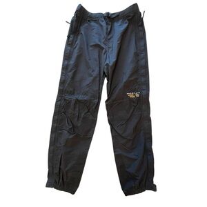 Mountain Hardwear Men's Black Nylon Ski Pants Sz Medium